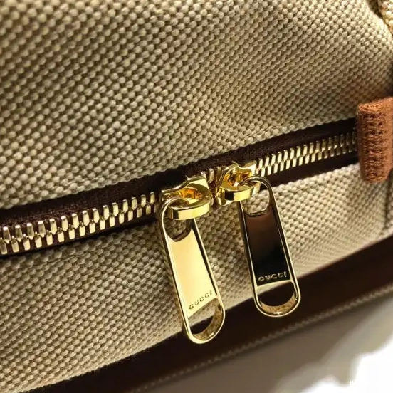 Hyper Peter GUCCI canvas backpack Vintage 0706